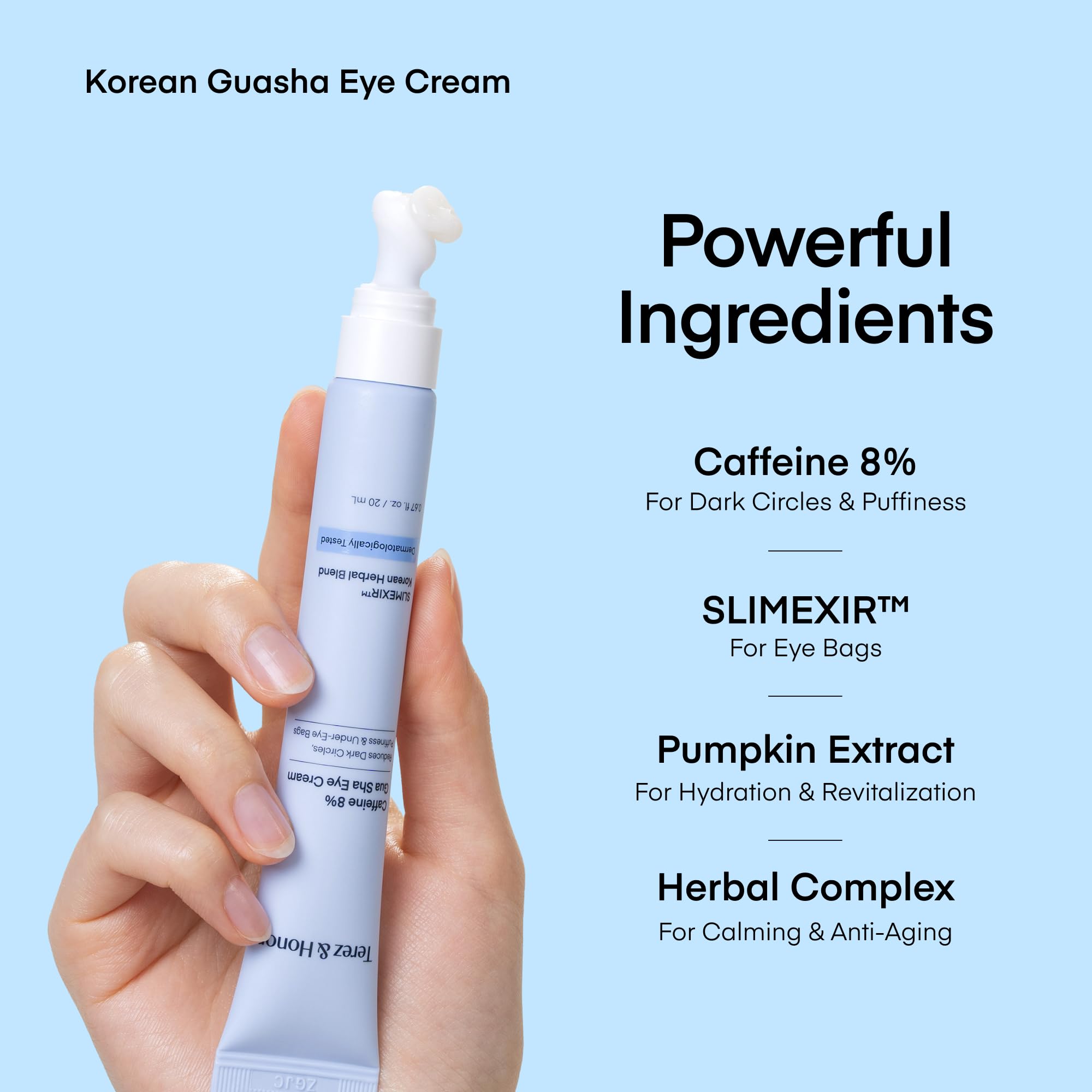 TEREZ & HONOR dermatologist-tested formula suitable for sensitive skin.