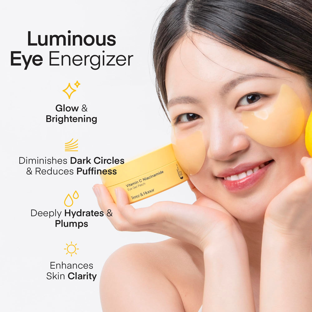 TEREZ & HONOR eye patches under eyes for cooling hydration