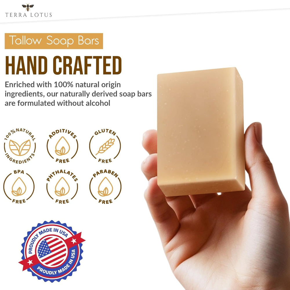 Terra Lotus unscented 3-pack for gentle cleansing without artificial fragrance.
