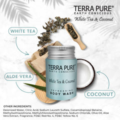 Terra Pure aloe vera honey enriched formula bottle