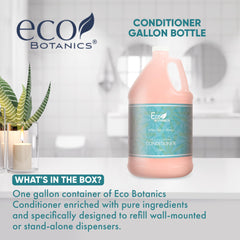Terra Pure Eco Botanics conditioner pump dispensing enables easy refills in busy properties.