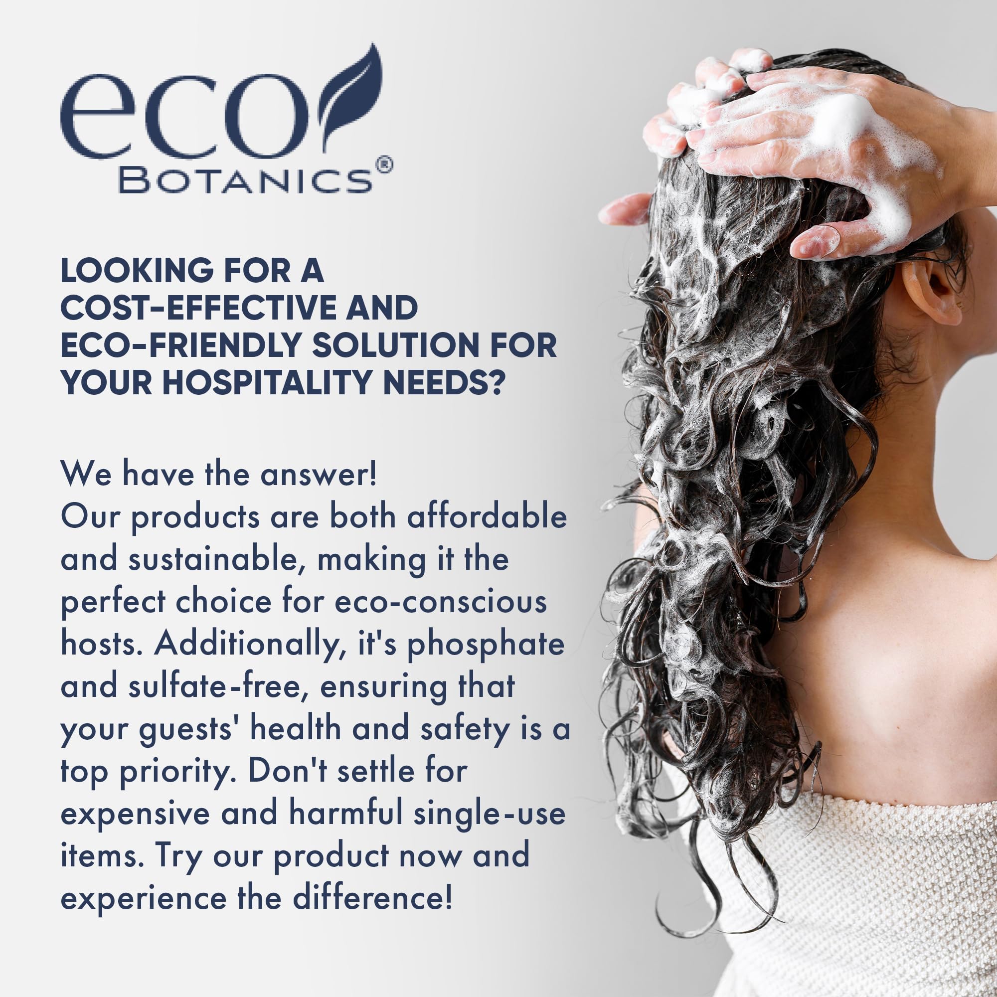 Terra Pure Eco Botanics shampoo with aloe honey olive oil fragrance