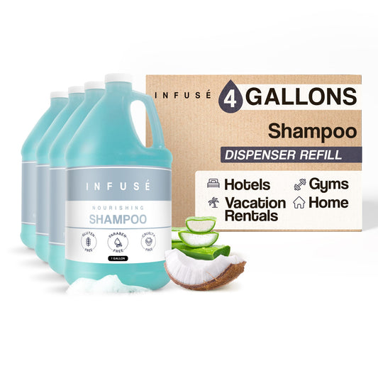 Terra Pure Infuse 1gal bottle for easy guest room dispenser refills
