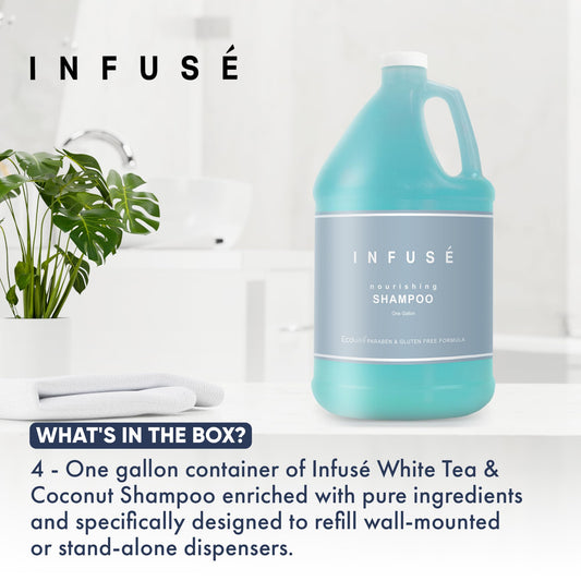 Terra Pure Infuse 4-gallon set for bulk hotel dispenser refills
