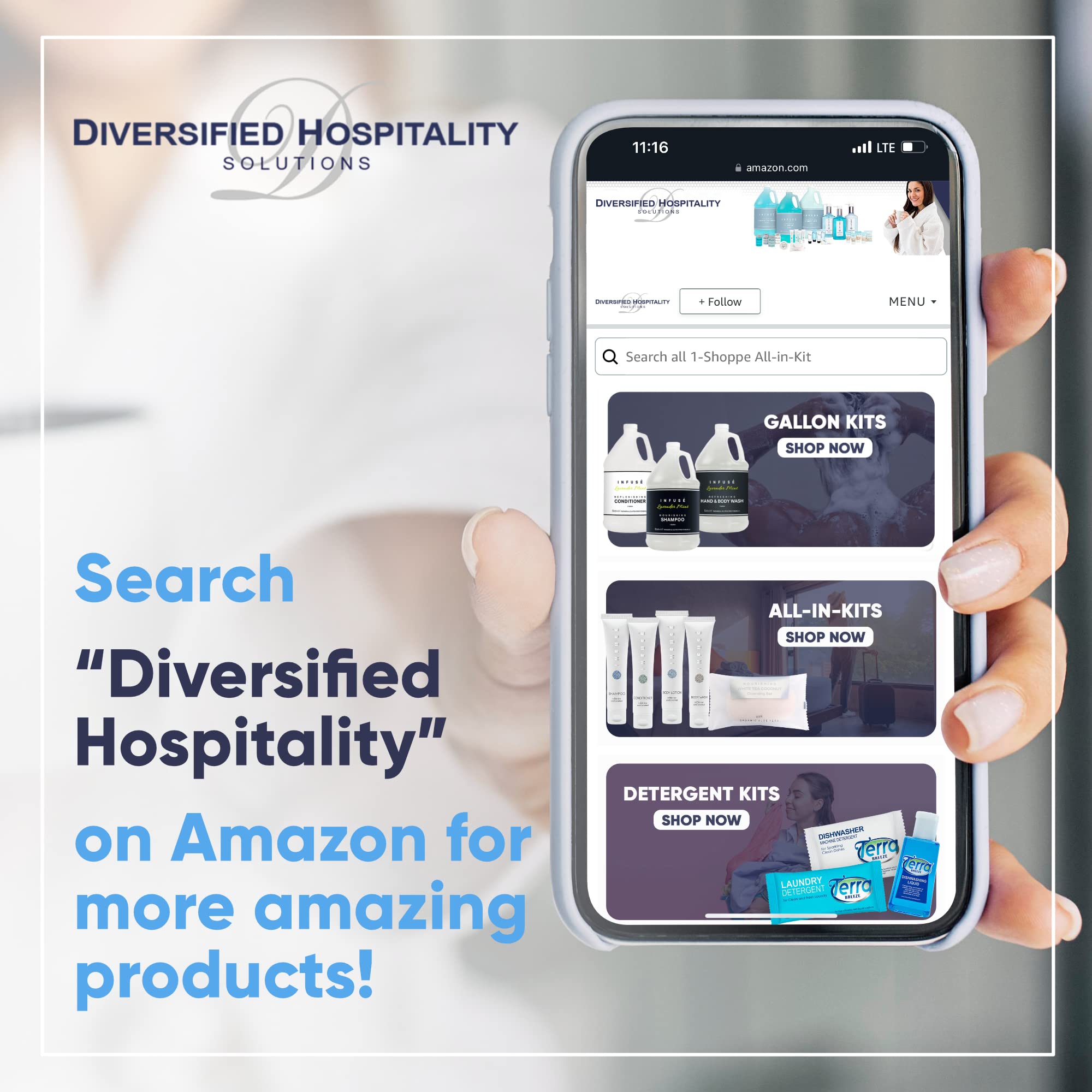 Terra Pure 1-Shoppe distribution ensures reliable hotel supply