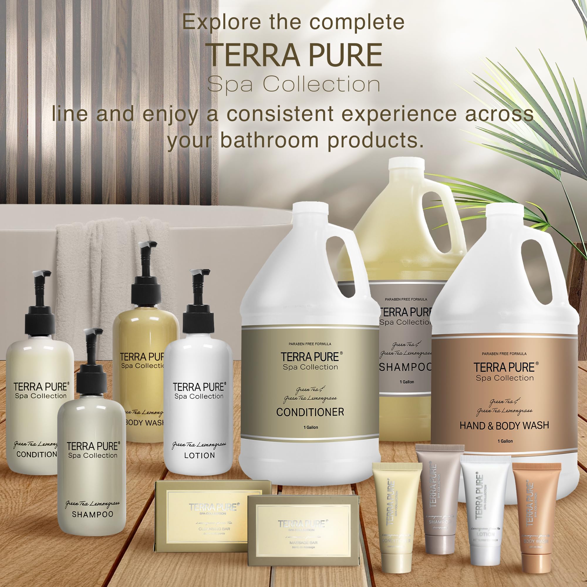 Terra Pure hotel amenities lineup supports consistent guest experiences