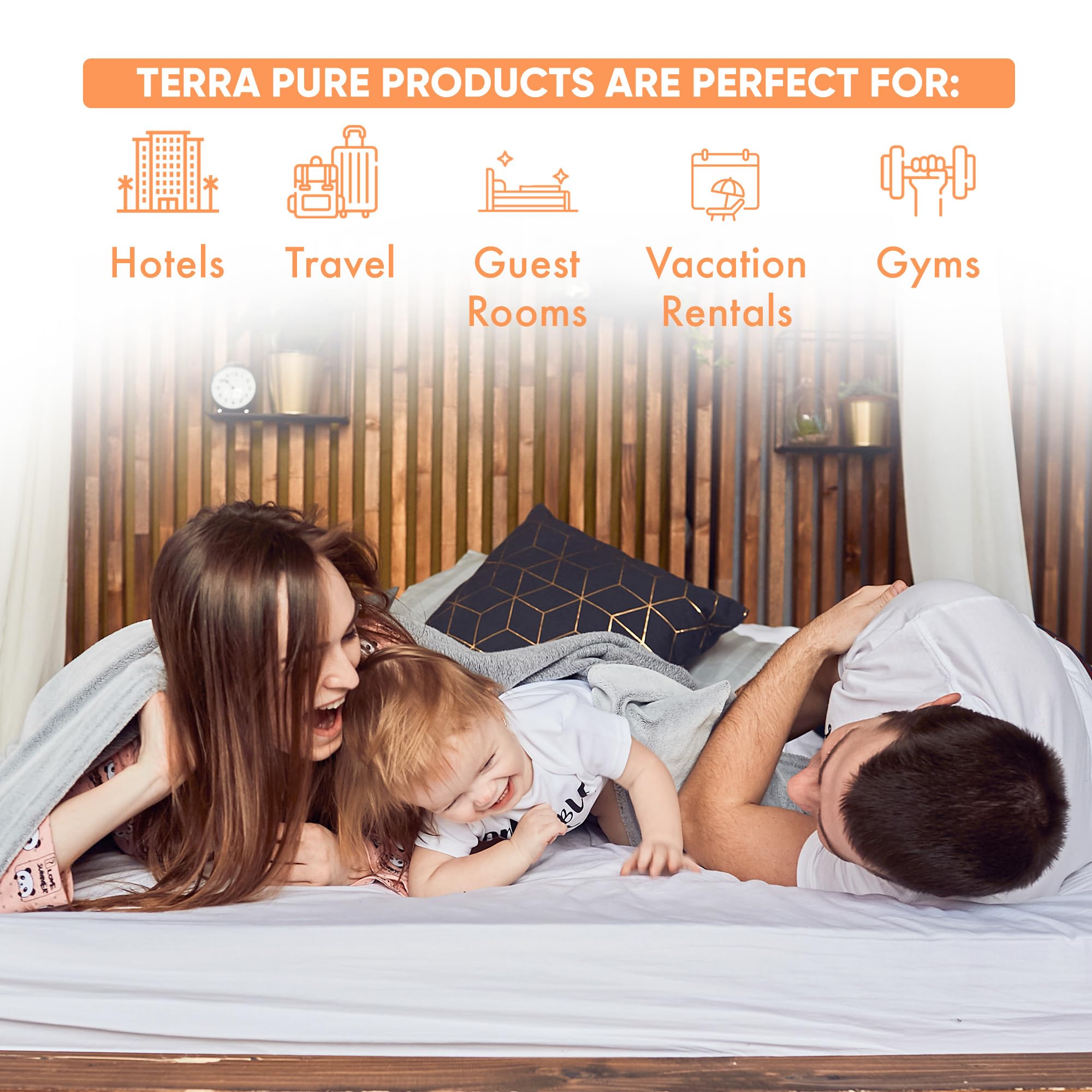 Terra Pure Wild Citrus gallon wash foam close-up highlighting gentle cleansing.