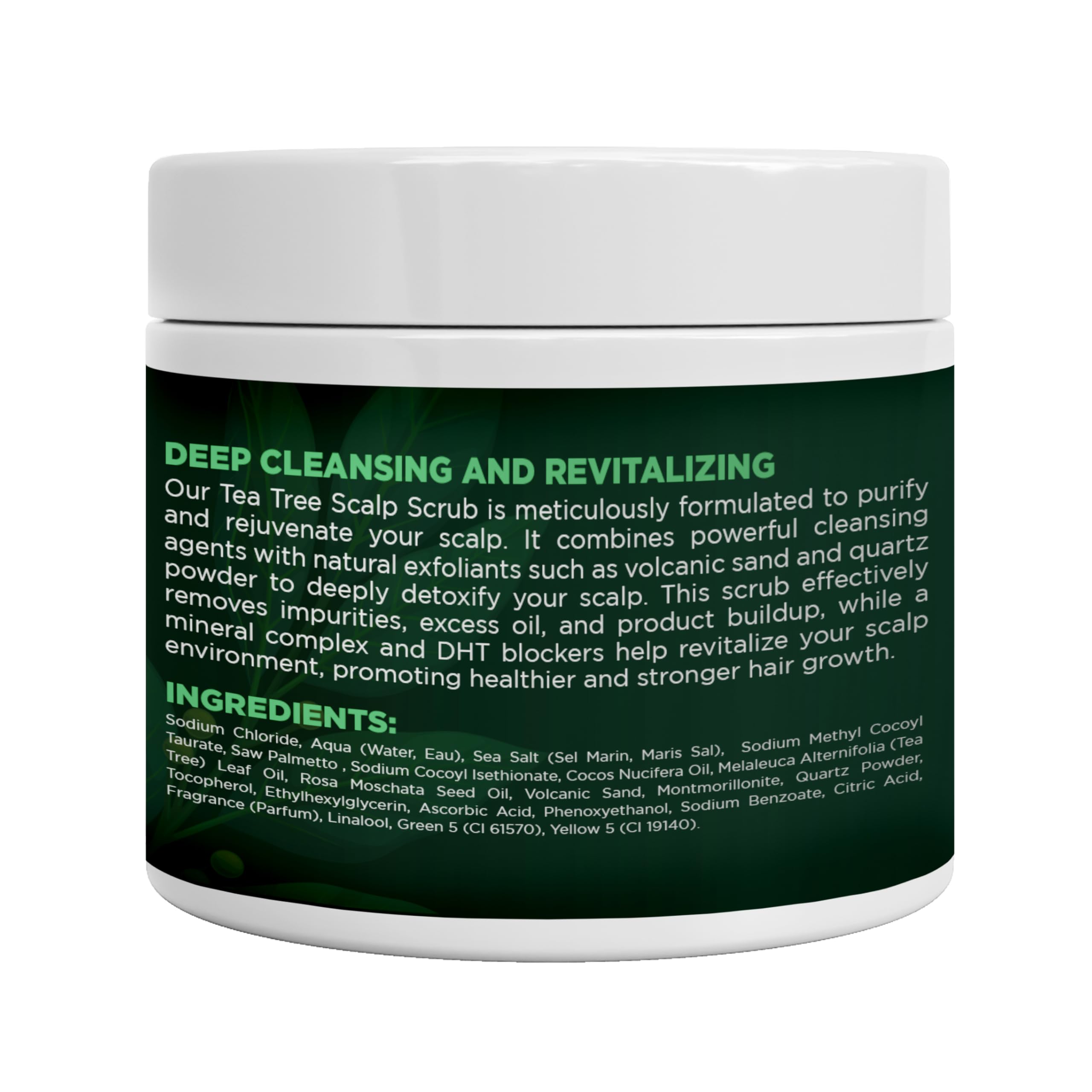 Lifestyle shot with Terramed product suggesting softer, more manageable hair.