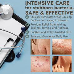 Terramed Just Think Comfort charcoal purifying detox close-up illustrating impurity removal.