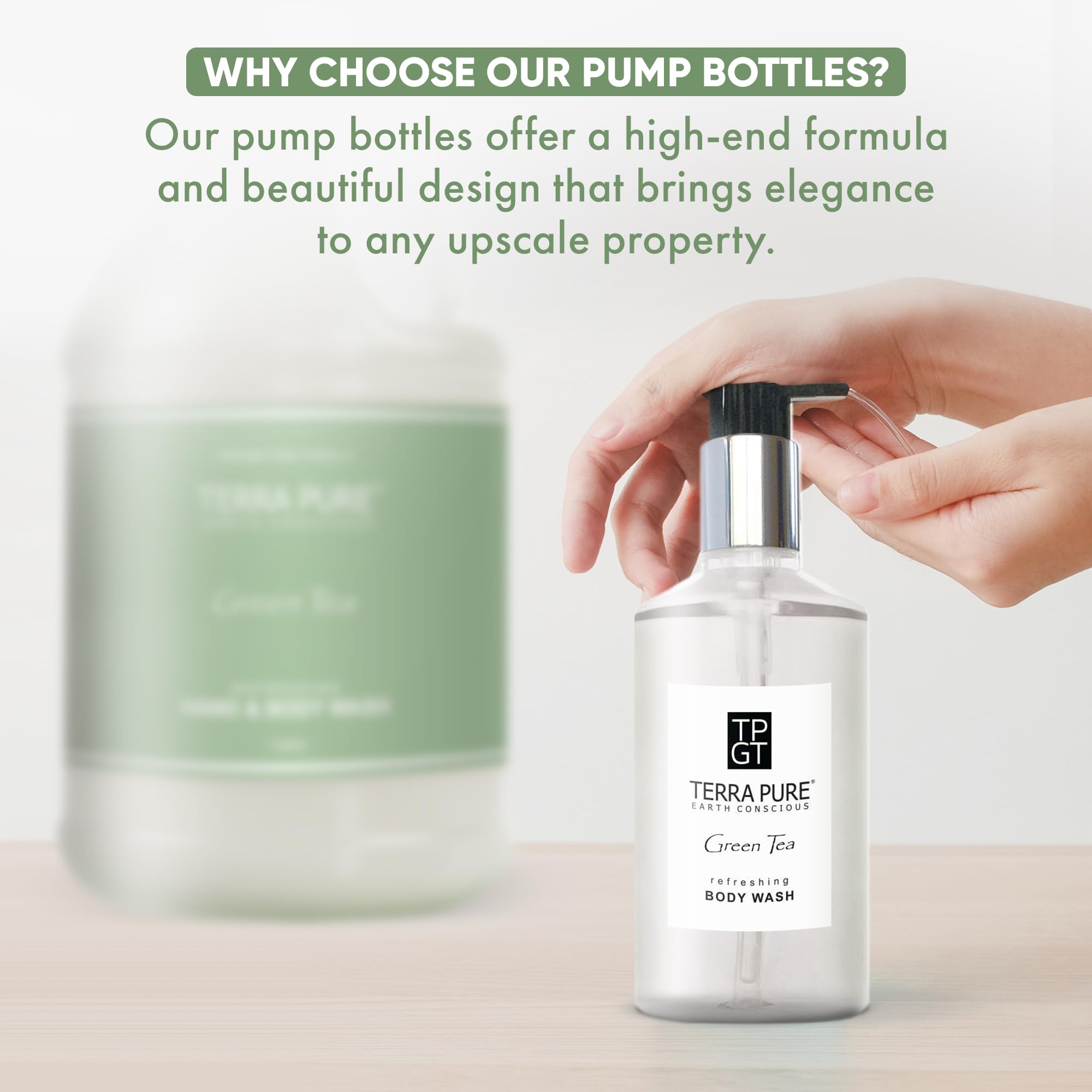 Terra Pure pump conditioner ensures consistent texture for guests
