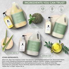 Terra Pure pump shampoo shows quick, uniform distribution in hospitality