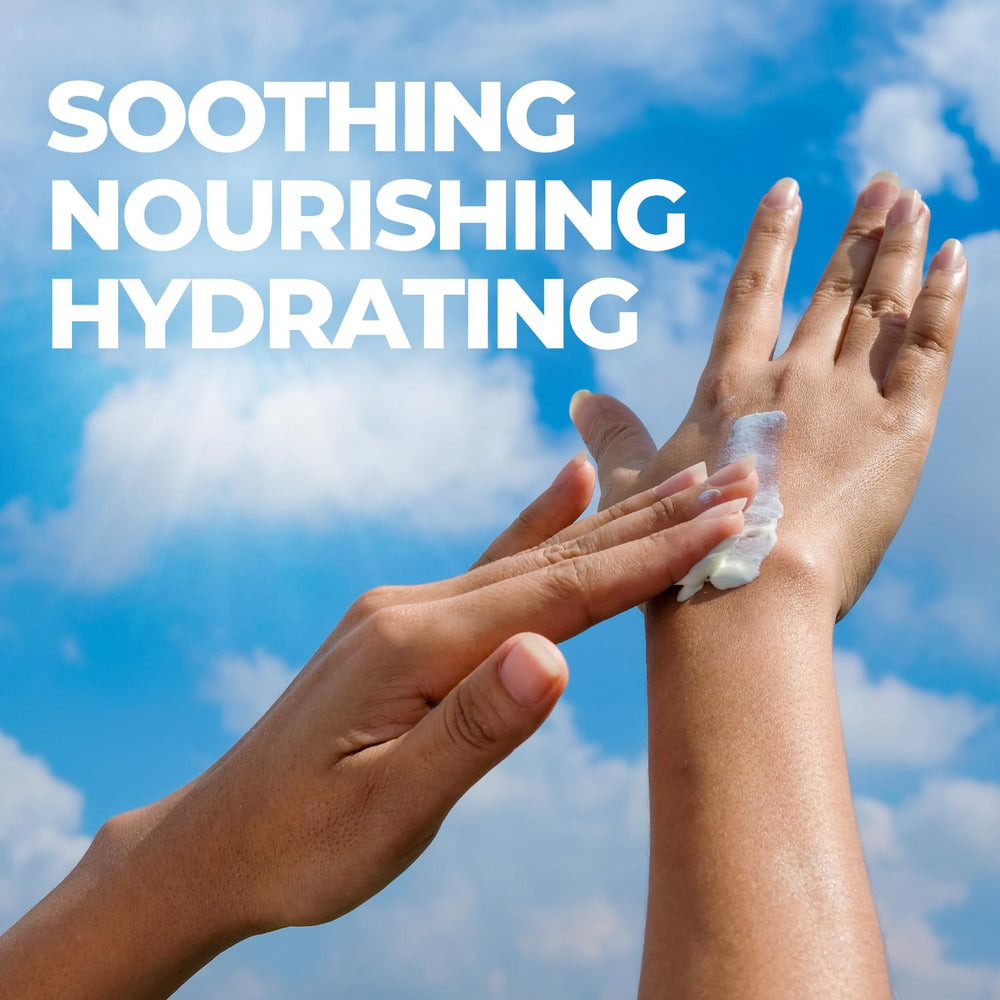 Terrasil after-sun lotion non-greasy absorption leaves skin smooth