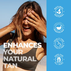 Terrasil after-sun lotion tropical-scent-pack provides refreshing aroma