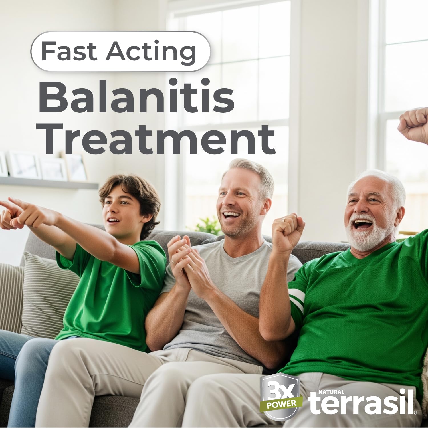 Terrasil Balanitis Soap bar focused on foreskin care and daily use.