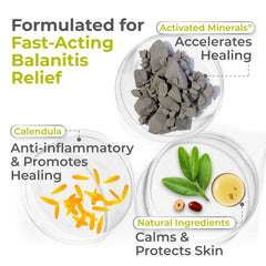 Terrasil Balanitis Soap foreskin-cleanse supports daily cleansing.