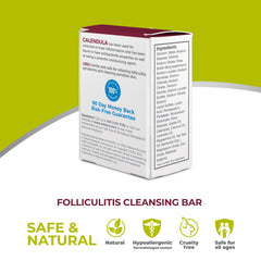 Terrasil Folliculitis Soap lather with creamy bubbles during wash