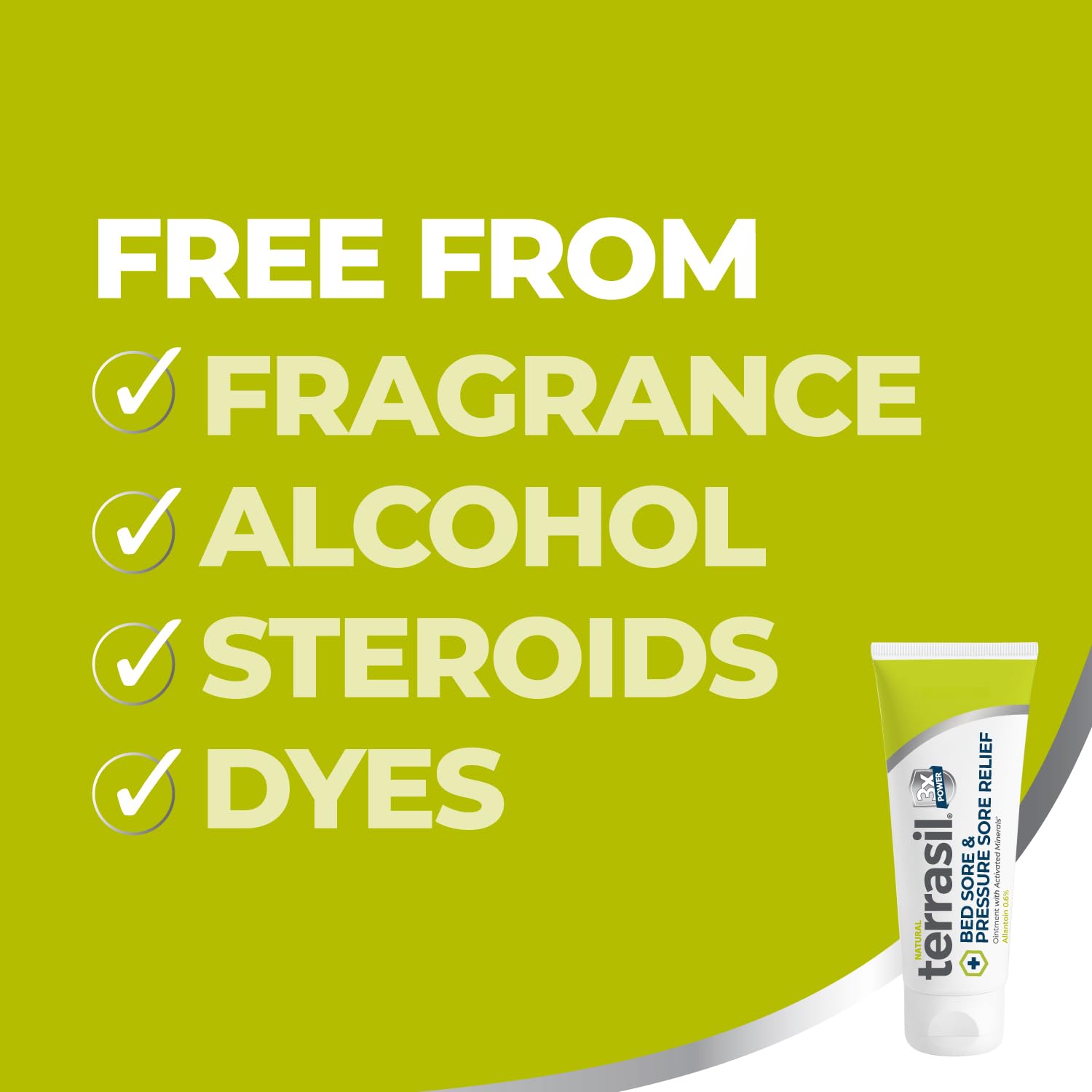 Terrasil Peppermint Oil visual conveys cooling sensation and soothing relief