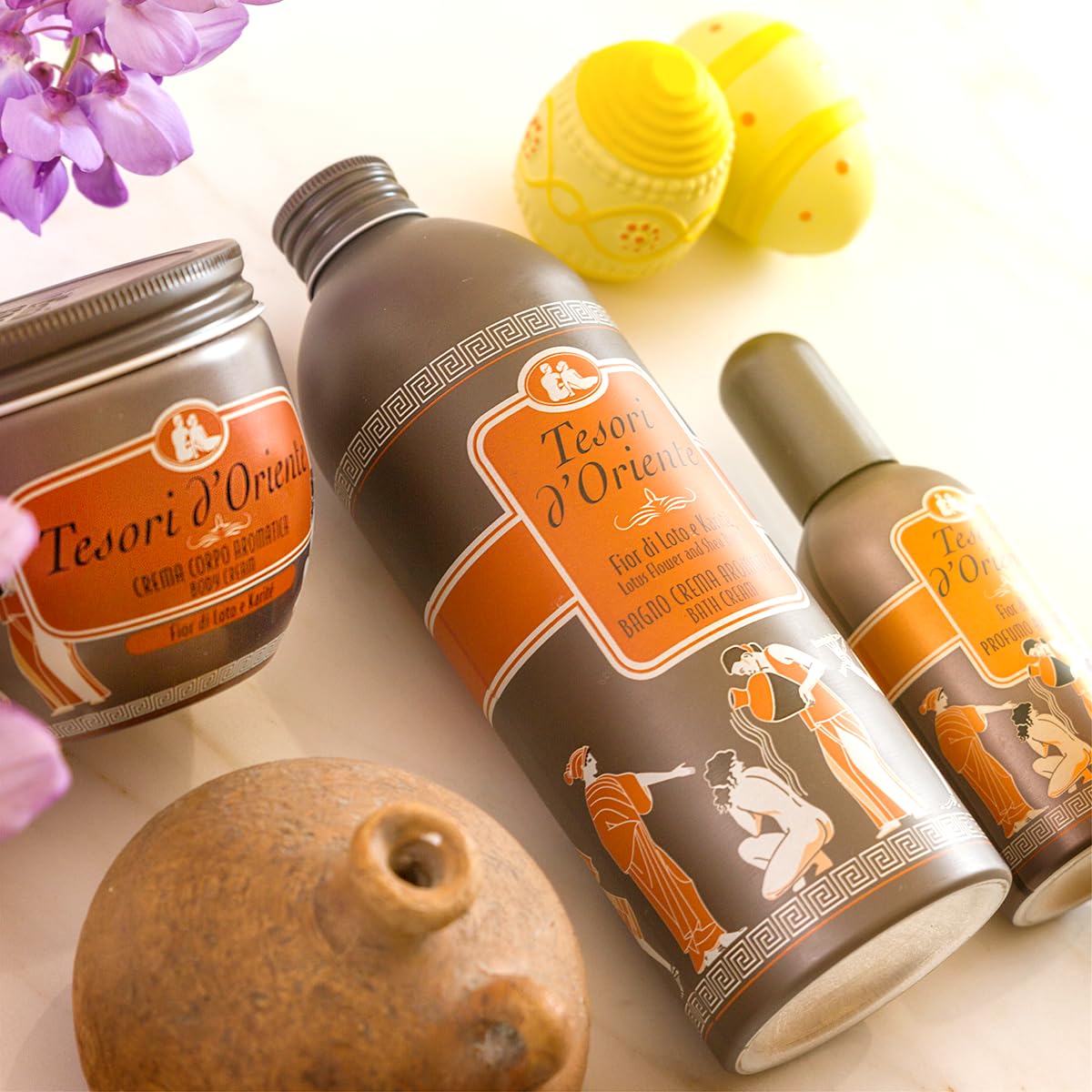 Spa-inspired scene implies a calming daily ritual for refreshed skin