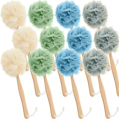 Tessco for you loofah on a stick back scrubber reaches hard-to-reach areas