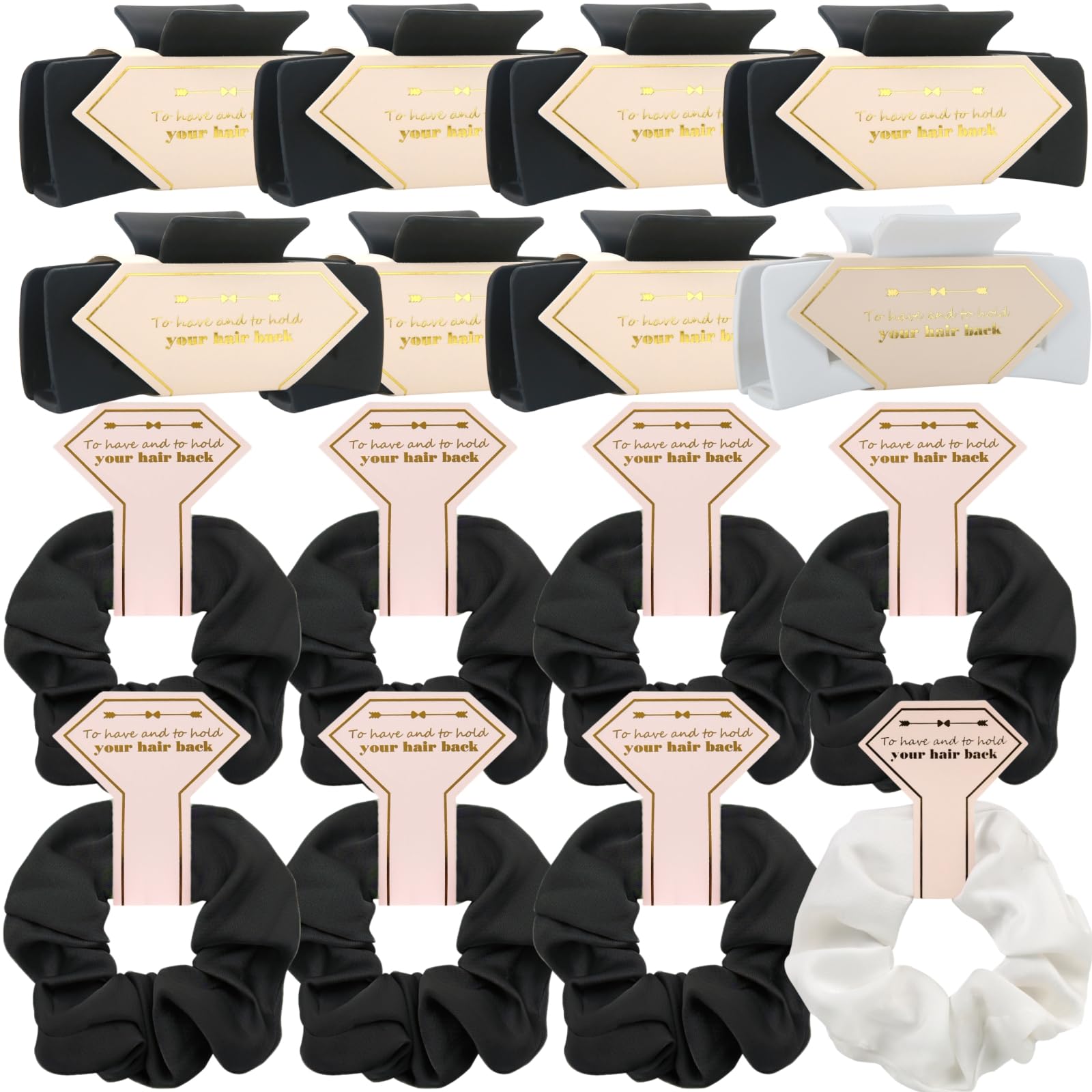 Tethzeng bridesmaid claws 4-1inch white for coordinated wedding party looks.