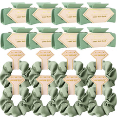 Tethzeng bridesmaid sage-green hair clips elevate wedding-party styling with subtle color and hold.
