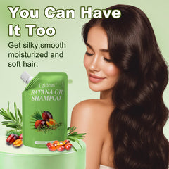Tgideas Batana Rosemary Shampoo back-label information highlights usage directions