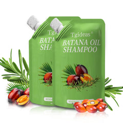 Tgideas Batana Rosemary Shampoo bottle front shows sulfate-free cleansing for nourished hair