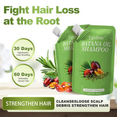Tgideas Batana Rosemary Shampoo two-pack view highlights value for long-term hair care