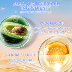 Tgideas Hair Oil Spray detangling effect on smooth, manageable strands