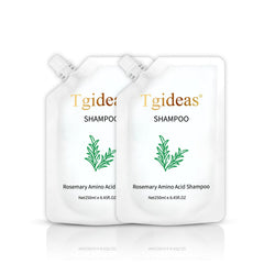 Tgideas Rosemary Amino Acid Shampoo bottle with organic nourishment claim