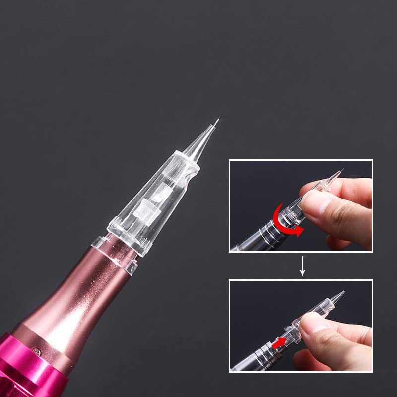 TgoBeauty disposable needles 0.30mm 5F for feathered lip shading.