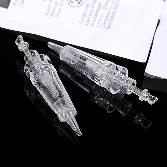TgoBeauty disposable needles 0.30mm 7F for fine line work.