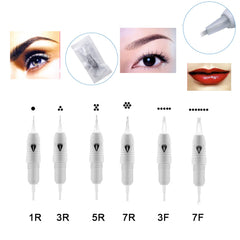 TgoBeauty 8mm screw needle cartridge fits Premium Charmant machines