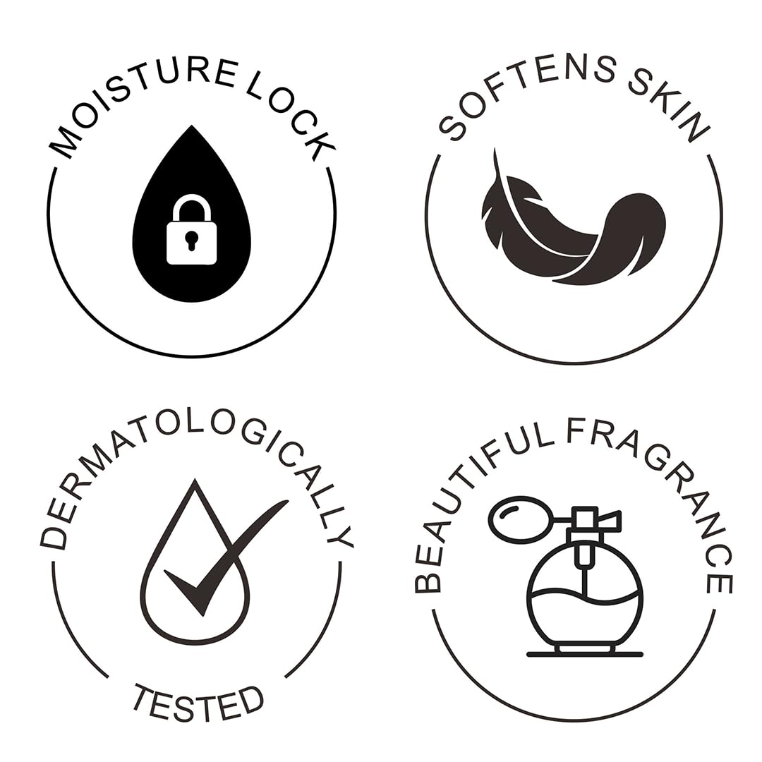 thanks to nature Nourishing Shower Oil on skin shows softness and hydration.