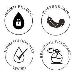 thanks to nature Nourishing Shower Oil on skin shows softness and hydration.