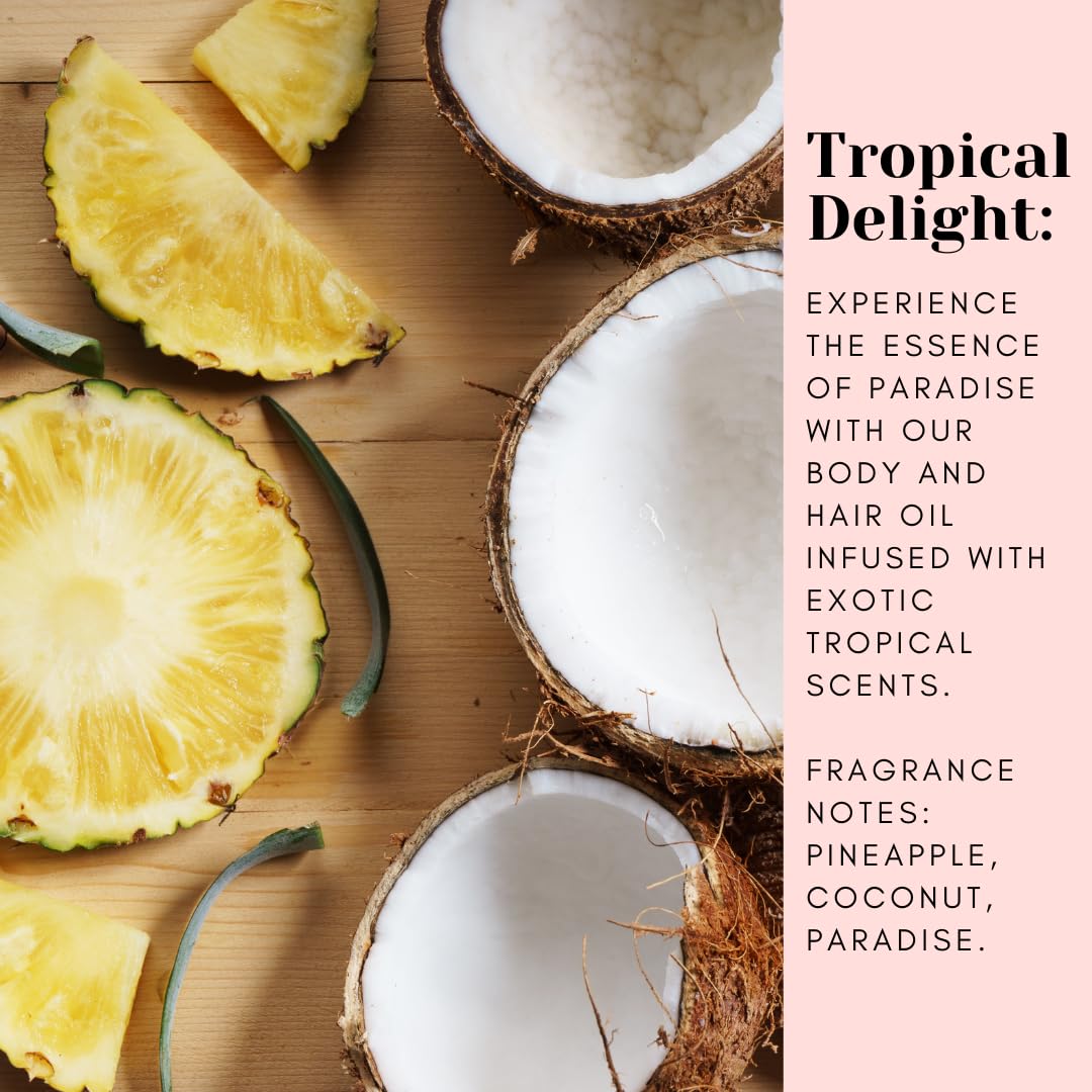 That's That Magic fragrance notes pineapple coconut highlight a refreshing aroma and mood lift.
