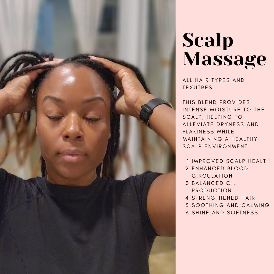 That's That Magic hair-skin-health-boost demonstrates scalp nourishment and smoother skin.