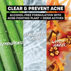 THAYERS blemish cleanser gel-texture provides fast-acting, alcohol-free cleansing.