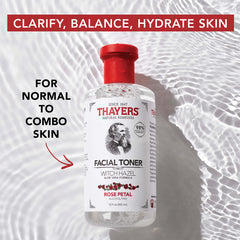 Toner applied to cotton pad ready for cleansing and balancing