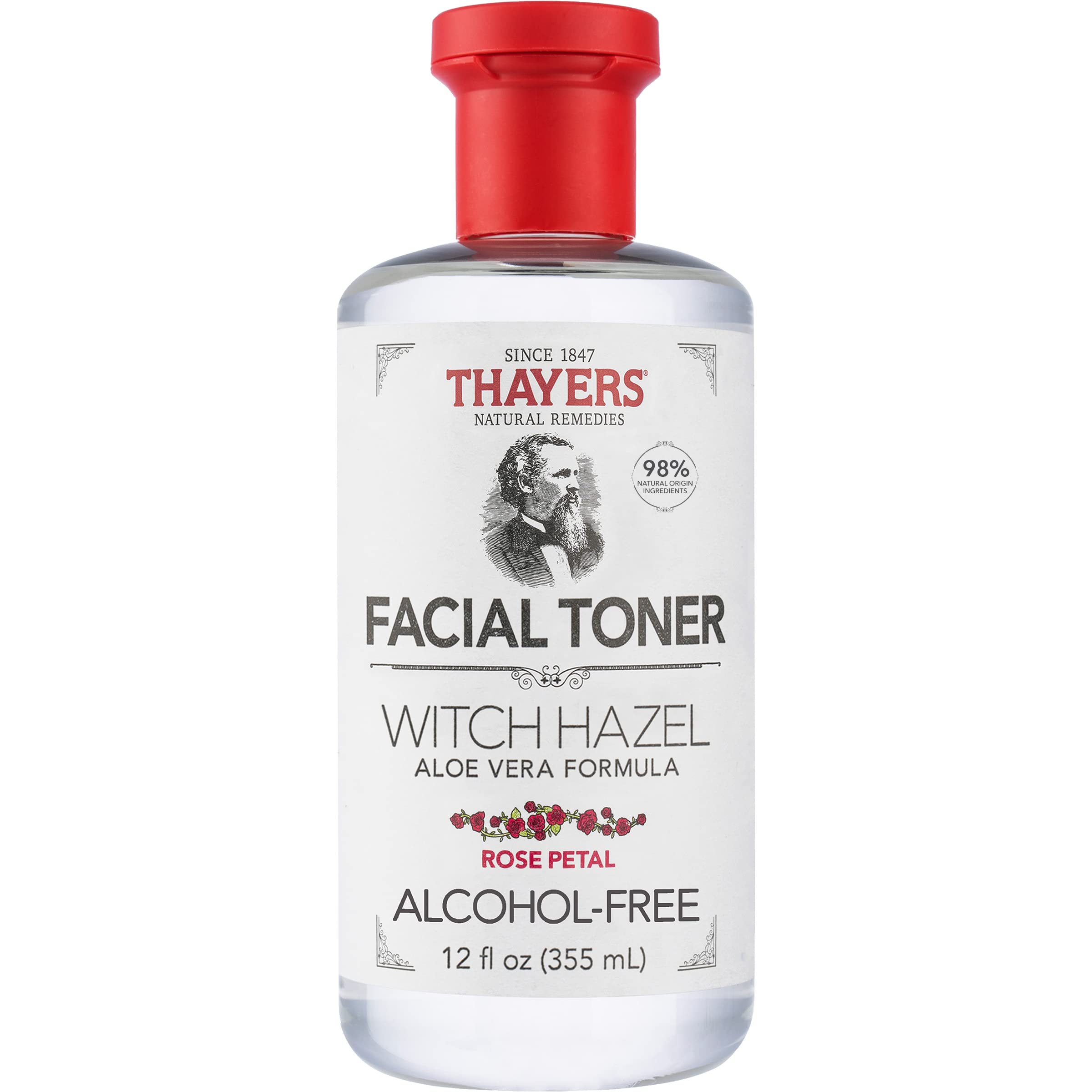 Non-distilled Witch Hazel extract detail in THAYERS formula