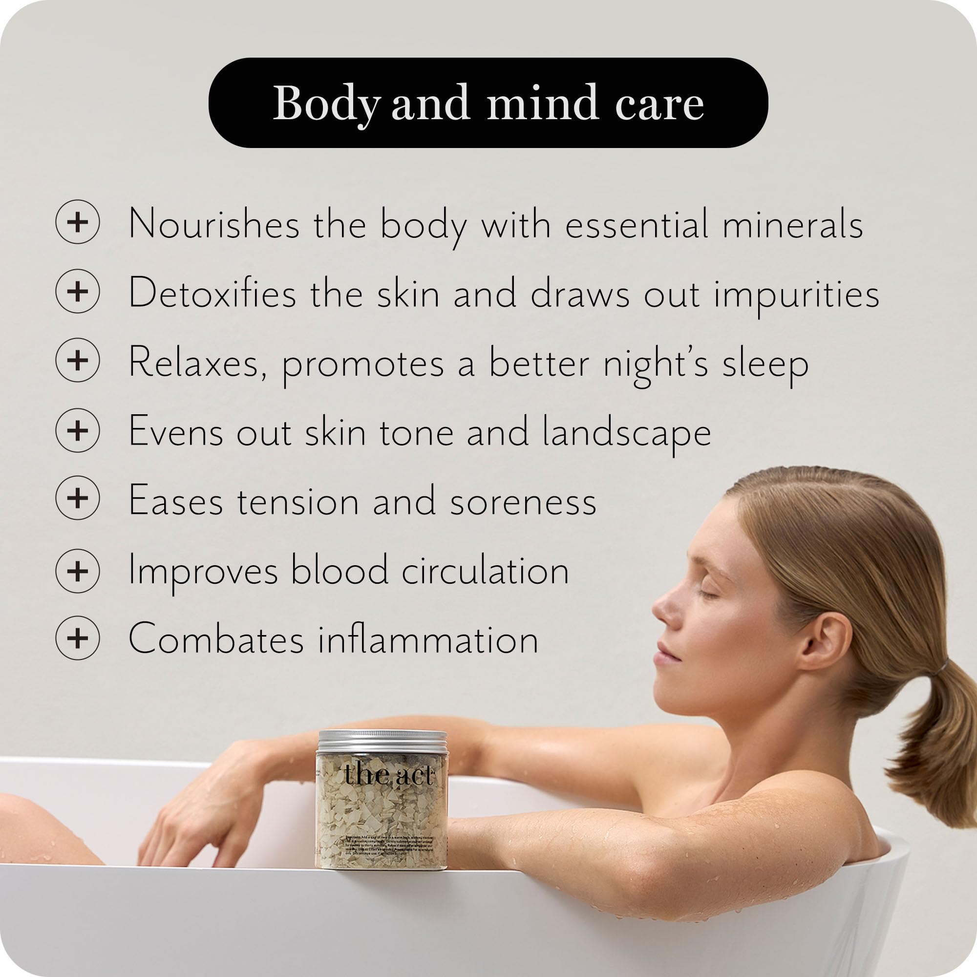 Montmorillonite clay detail from The Act blend for detox and minerals.