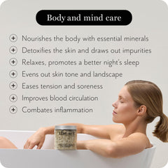Montmorillonite clay detail from The Act blend for detox and minerals.