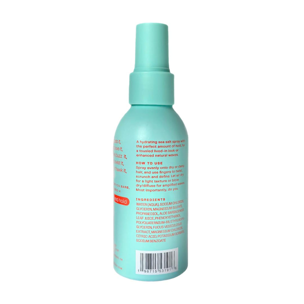 The Barb Shop Barb Sea Salt Spray fragrance-free formula for sensitive scalps