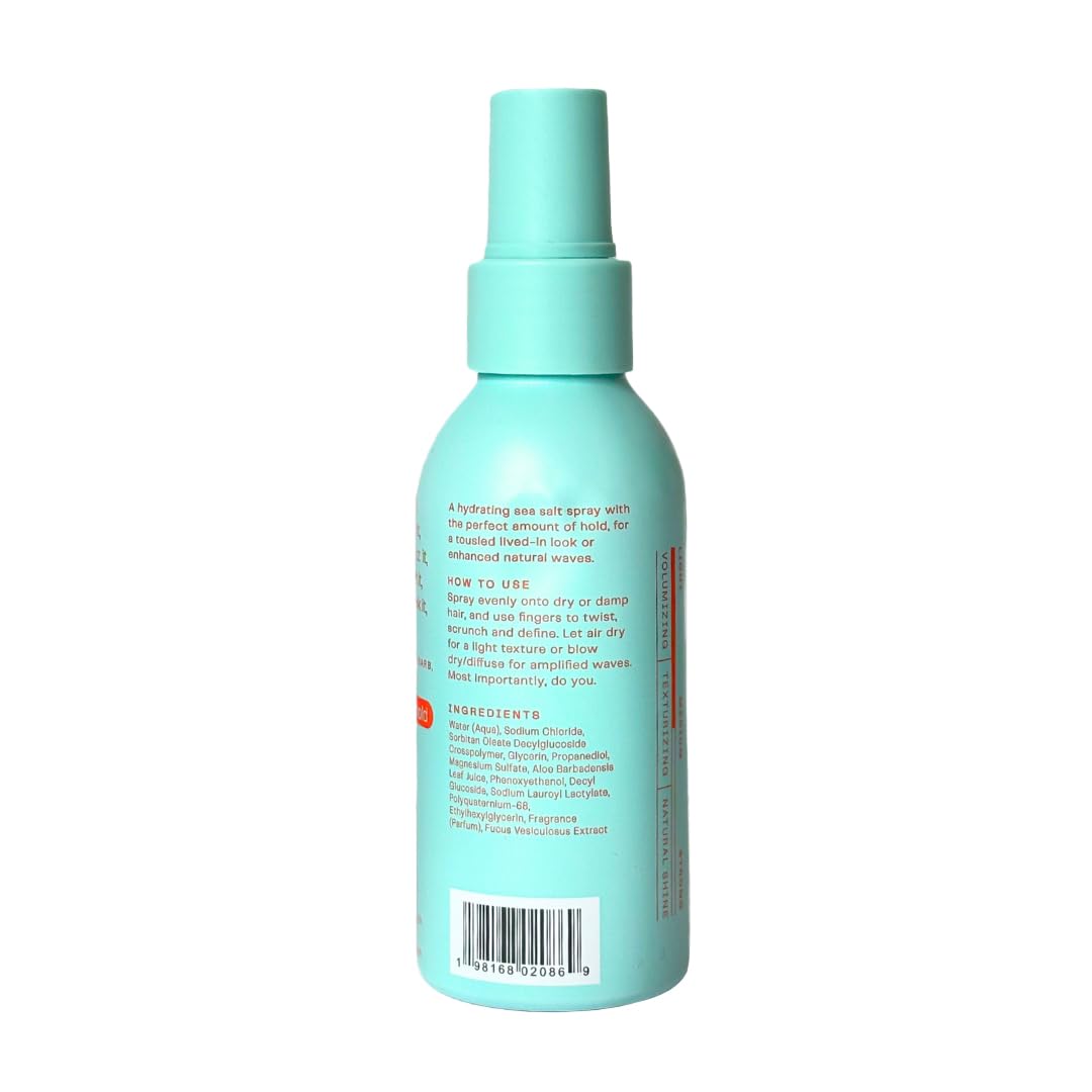 The Barb Shop Barb Sea Salt Spray original scent bottle on display.
