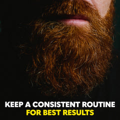 On-the-go counter setup featuring The Beard Club cleansing spray.