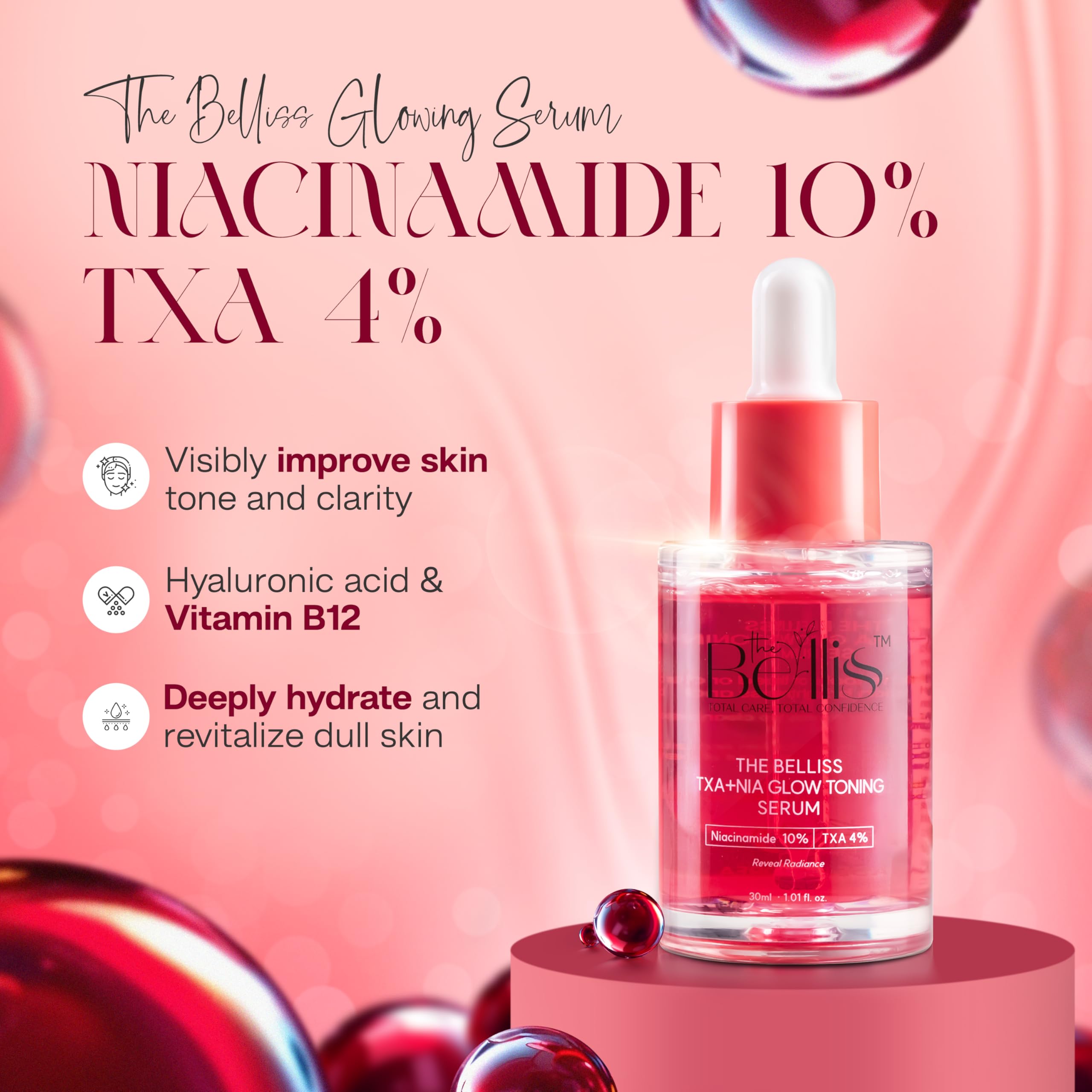 The Belliss packaging highlights fragrance-free, sensitive-skin friendly formula.