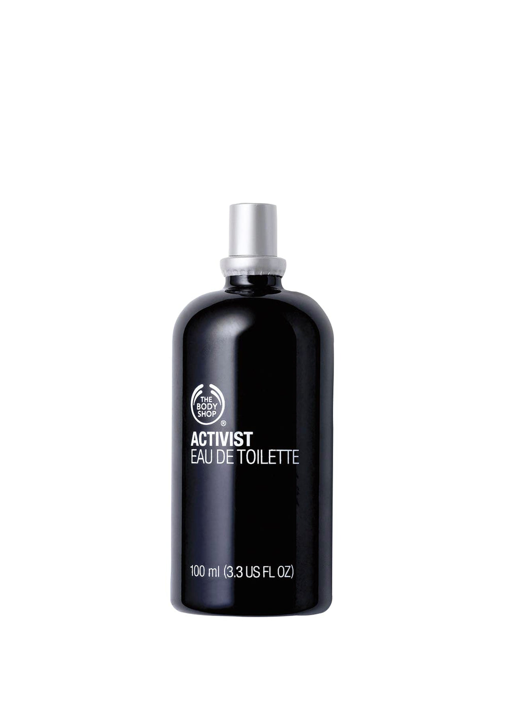The Body Shop Activist Eau de Toilette bottle front view for daily wear.
