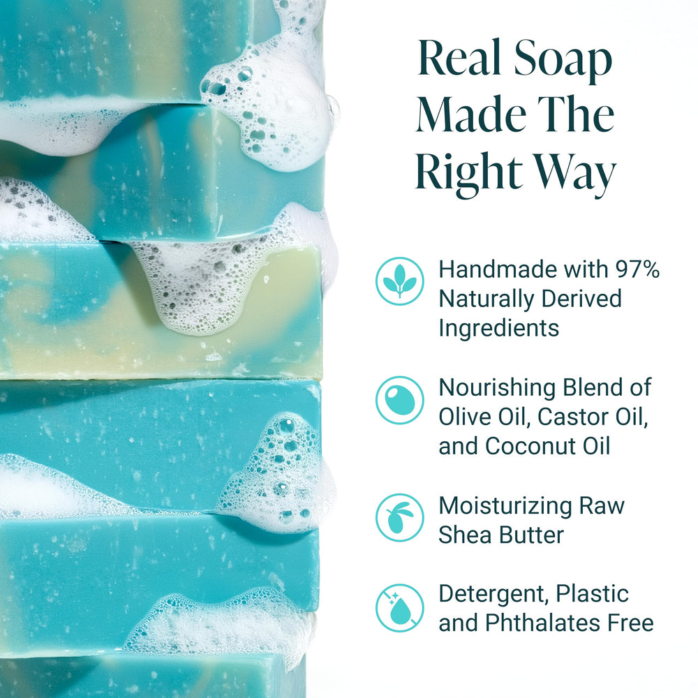 The Bubble Factory palm oil free soap highlights a sustainable, skin-friendly choice.