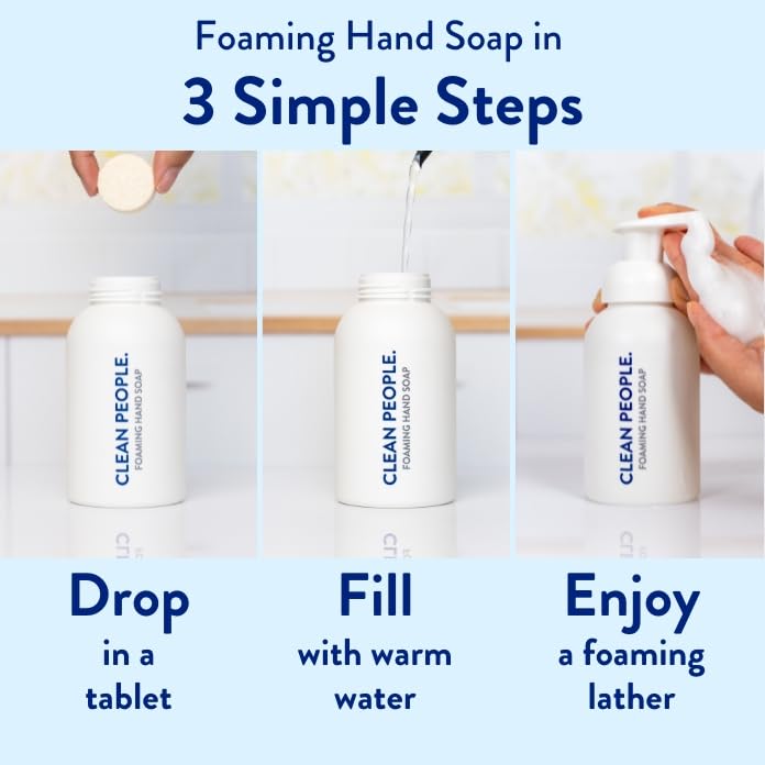 Refill tablets pack reduces waste and supports sustainable routines.