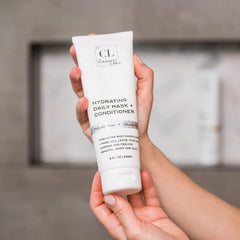 The Cleanest Lab scent notes of almond and sage for a calming routine.